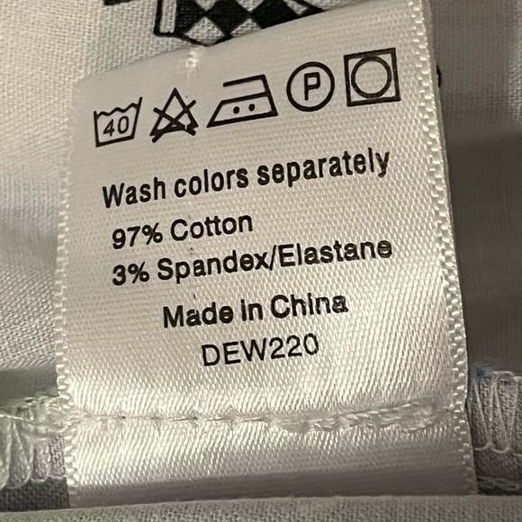 Royal & Awesome Men's Argyle Patterned Golf 10” inseam Shorts, size 36 - Picture 9 of 9